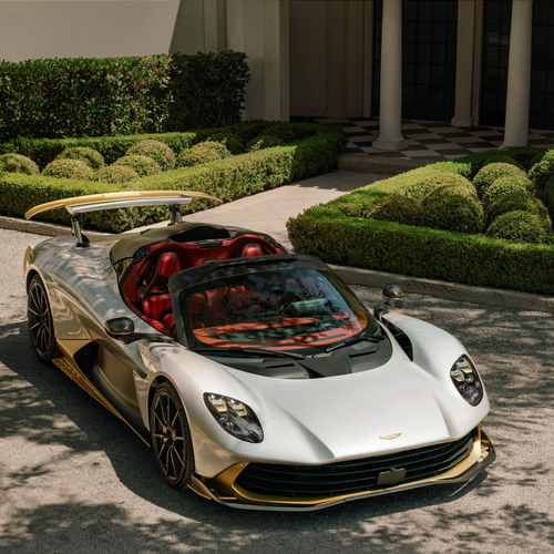 2028 Aston Martin Valhalla Spider Front View